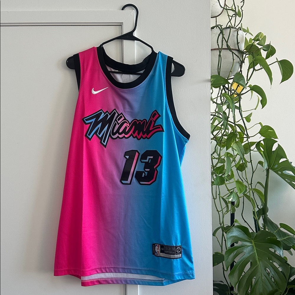 Nike Miami Gradient Basketball Jersey - Bam Adebayo